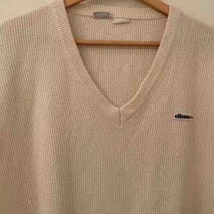 Vintage Ellesse tennis vest unisex waffle weave